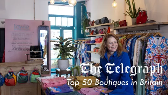 Britain's top 50 independent boutiques in a recent Telegraph article.