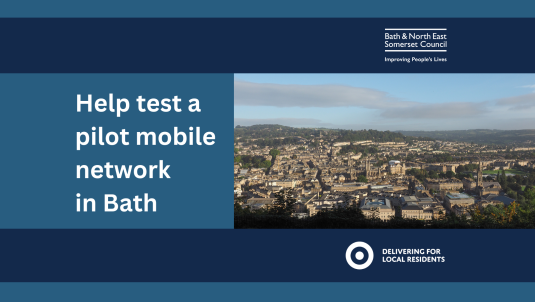 Call for people to help test a pilot mobile network in Bath