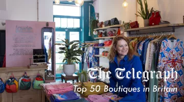 Britain's top 50 independent boutiques in a recent Telegraph article.